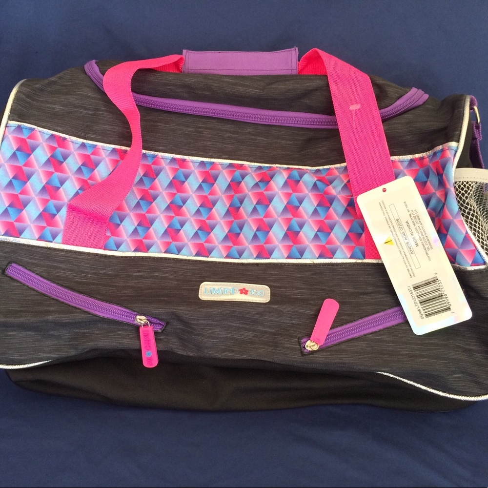 NWT Girls duffel bag from Limited Too